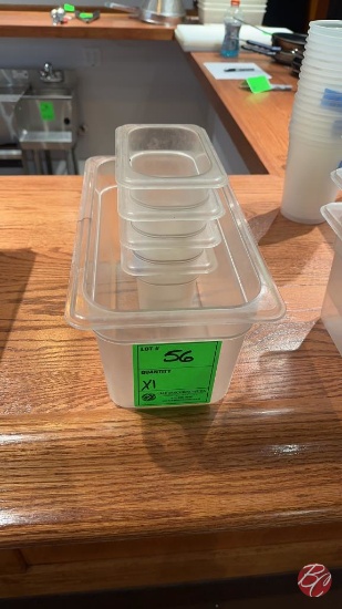 Cambro Inserts 1/3 & 1/9 Size 4" & 6" Deep