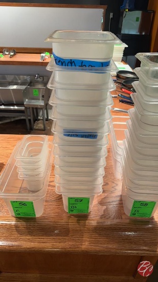 Cambro Inserts 1/6 Size 6" Deep