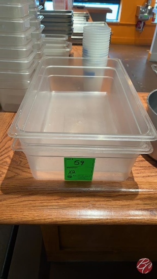 Cambro Full Size Containers 6" Deep