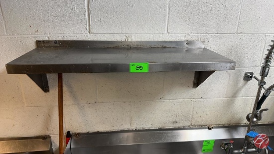 ELKAY Stainless Wall Mounted Shelf