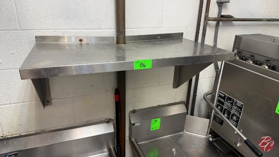 ELKAY Stainless Wall Mounted Shelf "