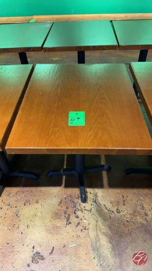 Solid Wood Rectangle Tables W/ Heavy Duty Base 24"