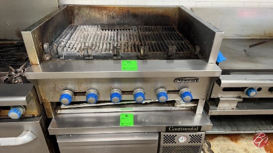 Imperial Natural Gas Radiant Charbroiler 36"