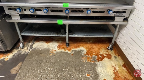 Stainless Steel Equipment Stand W/ Casters 72"