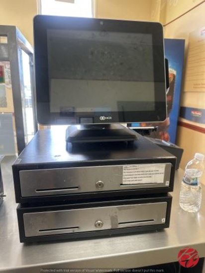 NCR Cash Register System w/ Monitor-