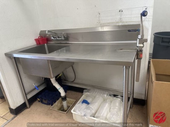 Stainless Steel Single Compartment Sink