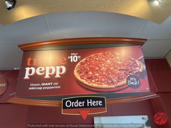 Menu Board, Information Signs