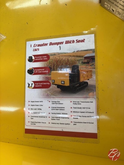 2026 SDLANCH CDWS25 Crawler Dumper With Seat