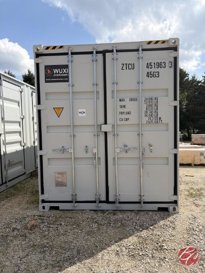2025 40HQ High Cube Container W/2-Side Doors