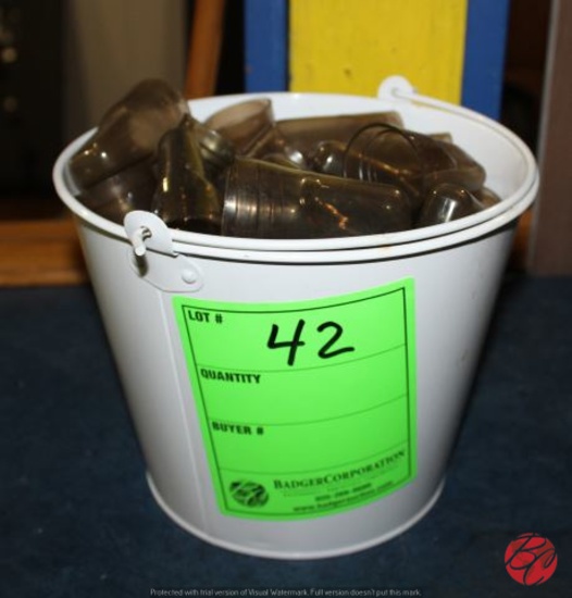 Bucket of Bottle Covers
