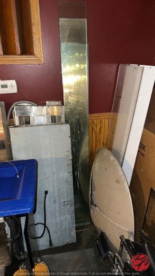 Glass Mirror Shelves (One Money)