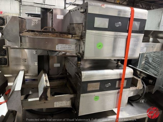Ovention M1718 Electric Double Conveyor Pizza Oven