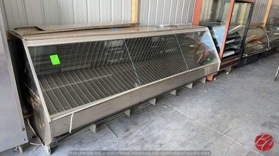 Barker BMD12R Slant Glass Bottom Coil Deli Case