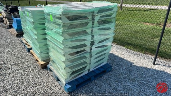 Coated White Refrigerated Shelves 30x22