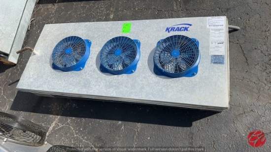 KRACK GL36A-135-EB 3-Fan Evaporator 1/15hp