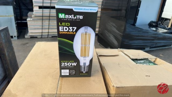 MaxLite Enclosed LED Filament Post Top Light (NEW)