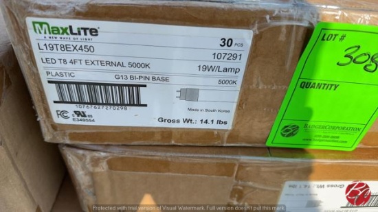 MaxLite L19T8EX450 LED T8 4FT Light (NEW)