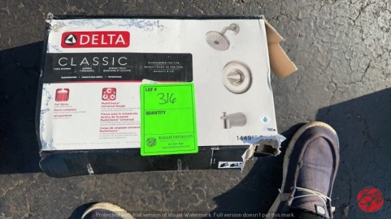 DELTA Classic Shower Set Up