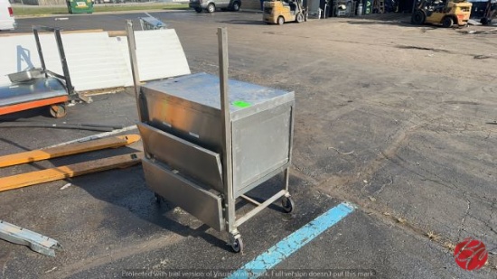 Stainless Steel Service Cart W/ Casters