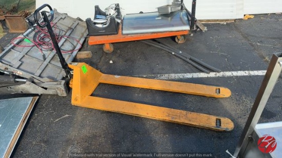 5500lbs Long Manual Pallet Jack