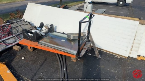 Heavy Duty Industrial Stock Cart W/ Casters