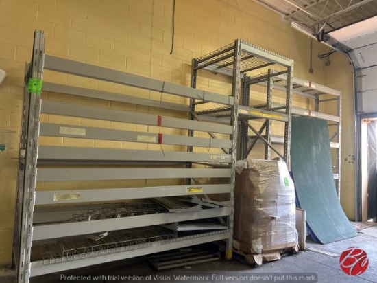 Sections Tear Drop Pallet Racking-ONLY