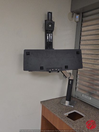 Sit-Stand Workstation Mount Clamp For Table Tops