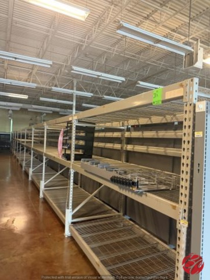 Sections Tear Drop Pallet Racking 8'x4'