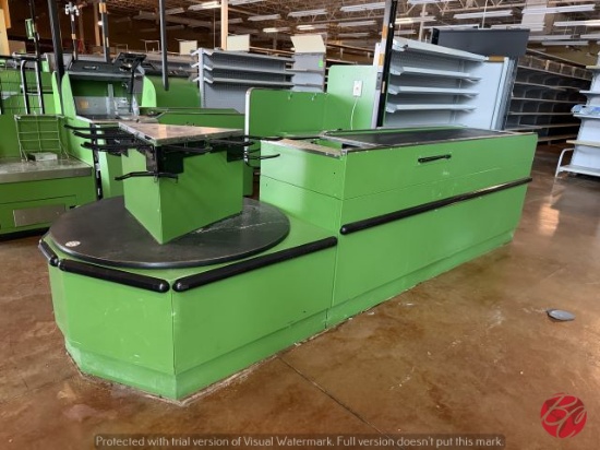 Single Check Lane w/Bagging Stand