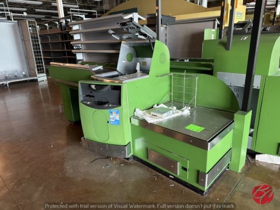 Self Check Lane w/Bagging Stand