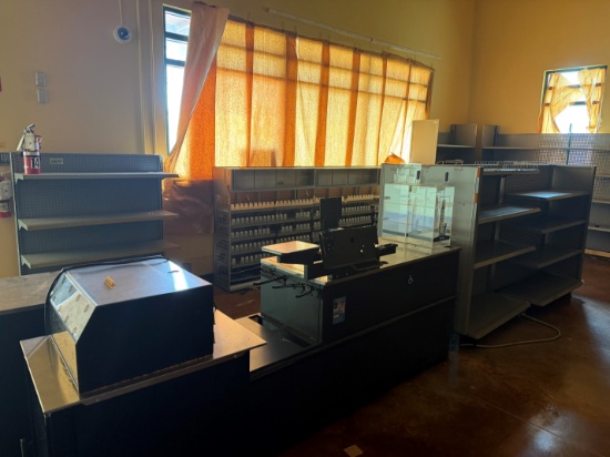 Front Service Counter & Check Out Station