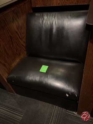 Faux-Leather Booth