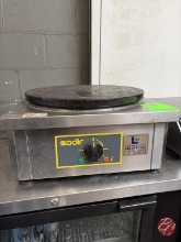 Sodir Single Crepe Maker
