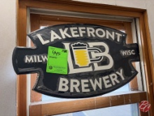 Lakefront Brewery Metal Sign
