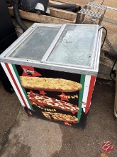 Commercial Sliding-Glass Display Freezer