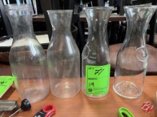 Clear Glass Water Carafe