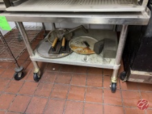 Stainless Steel Equipment Stand W/Casters