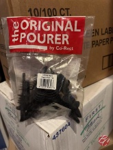 The Original Plastic Black Pourers
