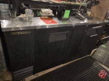 True TBB-3 Back Bar Cooler w/Assrted Beer ONLY