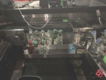 Stainless Steel Back Bar Ice Bin,Left & Right-ONLY