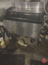 Perlick Stainless Steel Back Bar Ice Bin