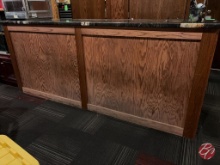 Granite Countertop Wood Base Station
