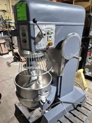 Bakery Equipment 60 Qt Mixer W/Guard, Bowl &