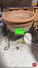 Plant Stand and Pot