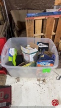 Bin of Household Items