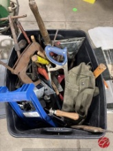 Assorted Lot Of Tools W/ Tote (One Money)