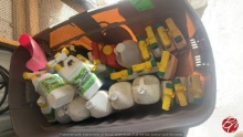 Cleaning Supplies w/Bin