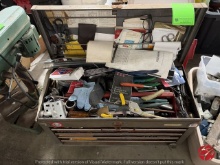 Metal Tool Box W/ All Contents