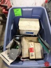 Storage Tote W/ Industrial Tools