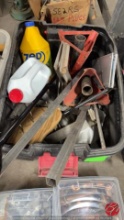 Heavy Duty Tote W/ Car Jacks & Industrial Items